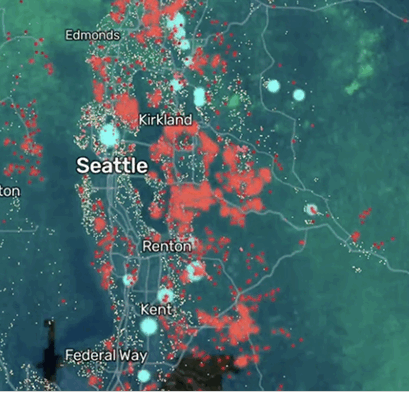 Ting Sensor Network - Map of Outages during CA Fires January 2025 - FINAL Ting Sensor Network - Map of Outages during CA Fires January 2025